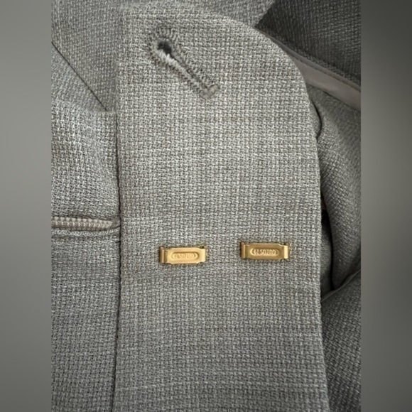 Escada Tanja wool-blend wide leg pant luxury size 10 - Picture 6 of 7